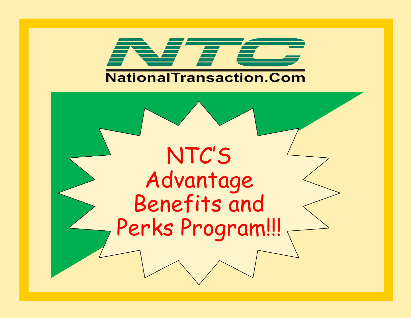 NTC’S Benefits and Perks Program