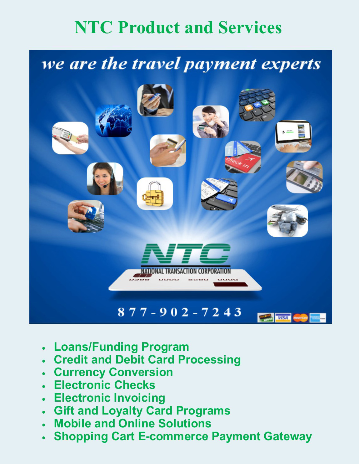 NTC Product and Services